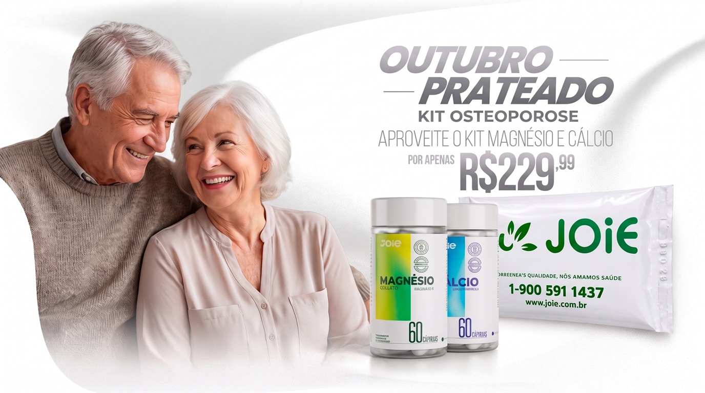 Outubro Prateado 2026 | Cálcio e Magnésio