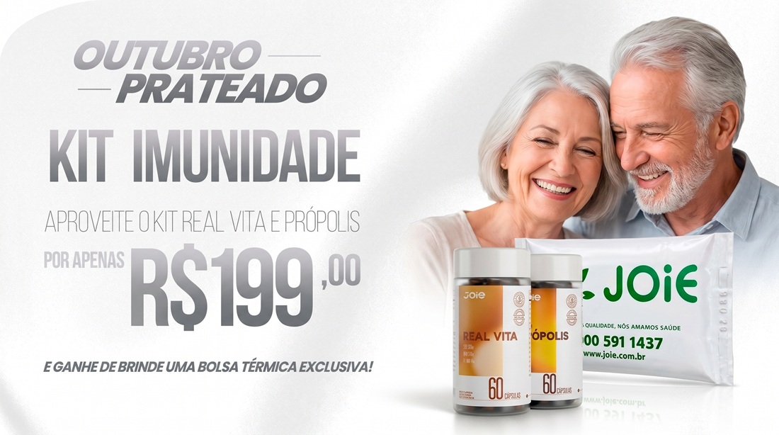 Outubro Prateado 2026 | Própolis e Real Vita