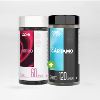 Kit HEPRO - Suplemento para o Fígado  + Oleo de Cartamo - 60 Caps