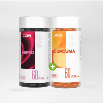 Kit HEPRO - Suplemento para o Fígado  + Curcuma - 60 Caps. Soft Gel - Joie Suplementos