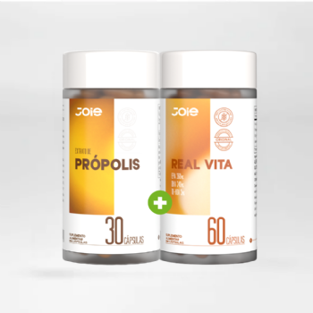 Kit Extrato de Própolis + Omega 3 com Geleia Real
