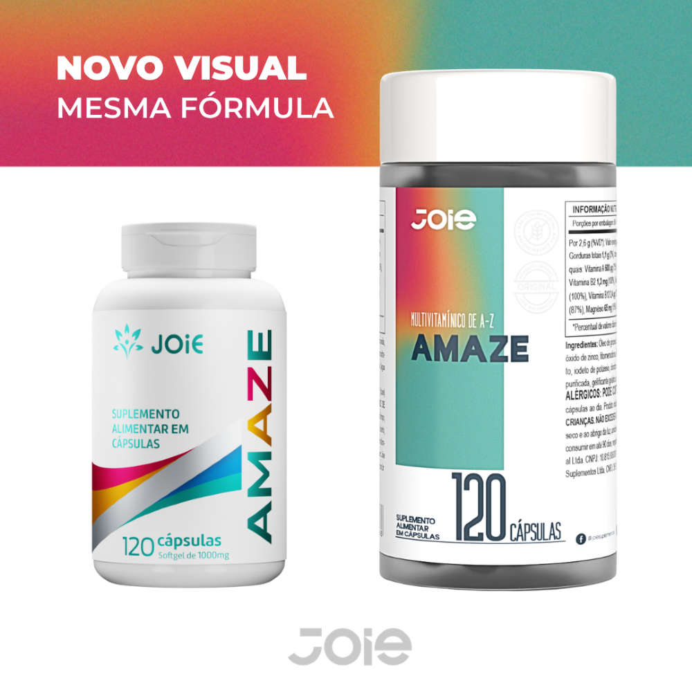 AMAZE - Multivitamínico 120 Caps