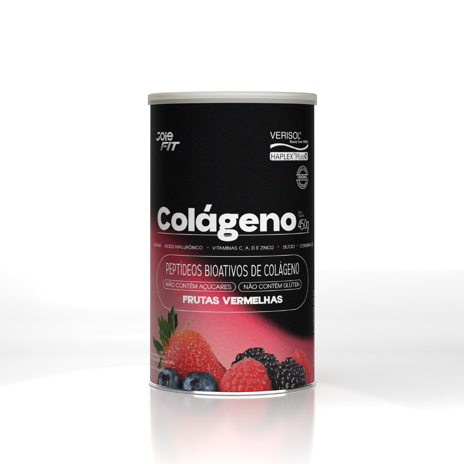 Colágeno Verisol em Pó - Sabor Frutas Vermelhas 450g